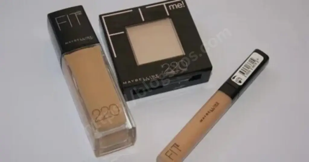 Is fit me foundation water based?